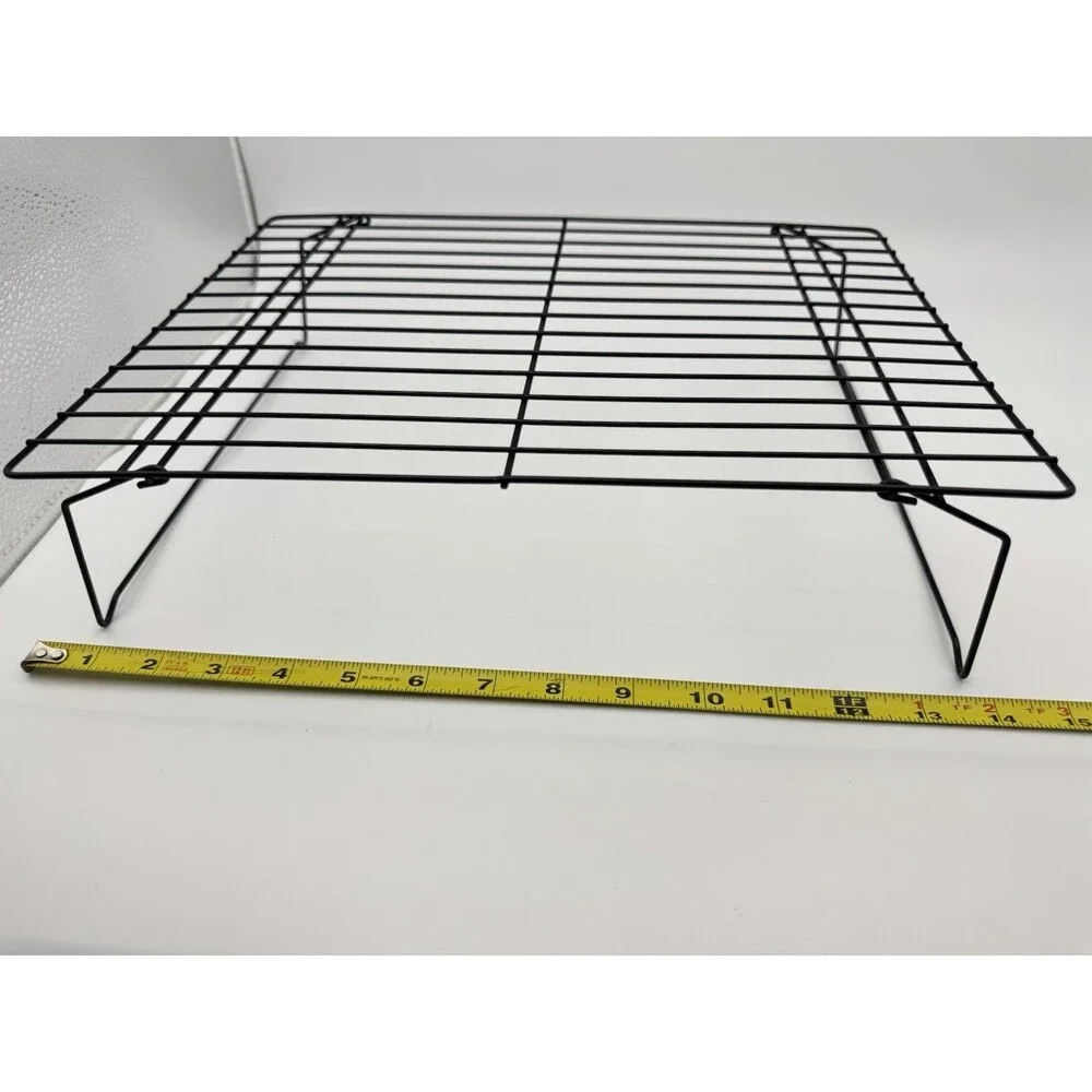 3-Tier Stackable Cooling Racks for Cooking and Baking Collapsible Cake Rack